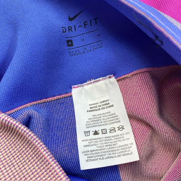 NIKE Sculpt Icon Clash Leggings 7/8 Seamless Training Colorblock Womens Medium - Picture 6 of 9